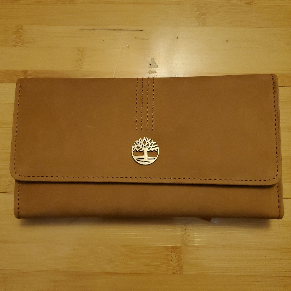 Timberland women's leather wallet clutch organizer.
